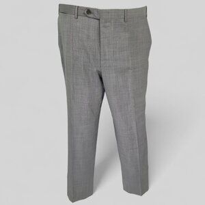 Canali Travel Mens Wool Flat Front Dress Pants W39xL31
